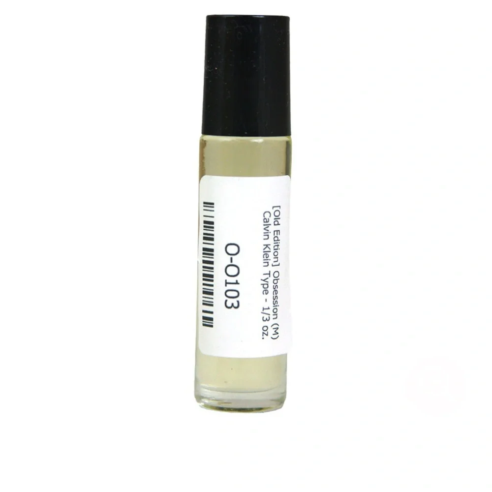 [Old Edition] Obsession (M) Calvin Klein Type 1/3 Oz Roll-On Fragrance Oil